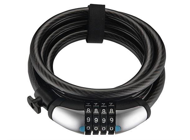 Giant Lås Spiral Lux 12mm Kode m/feste